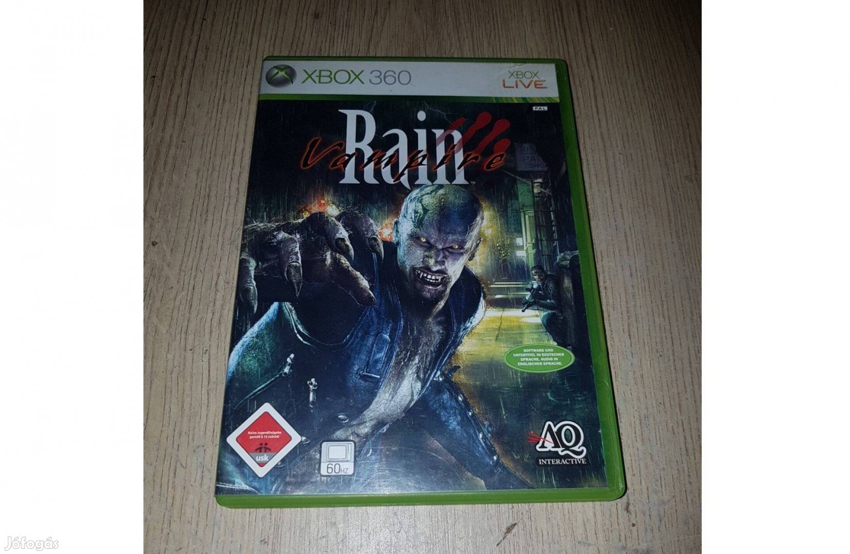 Xbox 360 vampire rain játék eladó