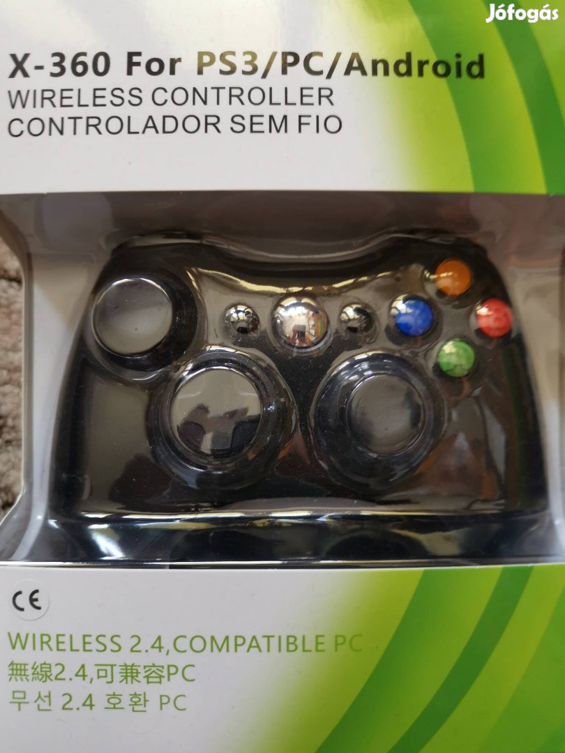 Xbox 360 vezeték nélküli kontroller Új 