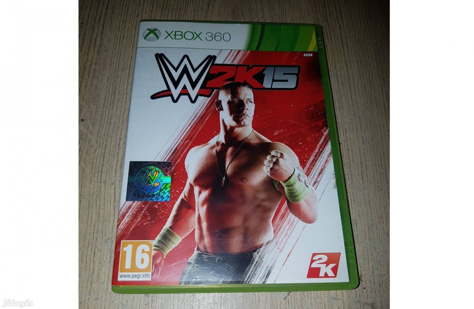 Xbox 360 w2k15 játék eladó