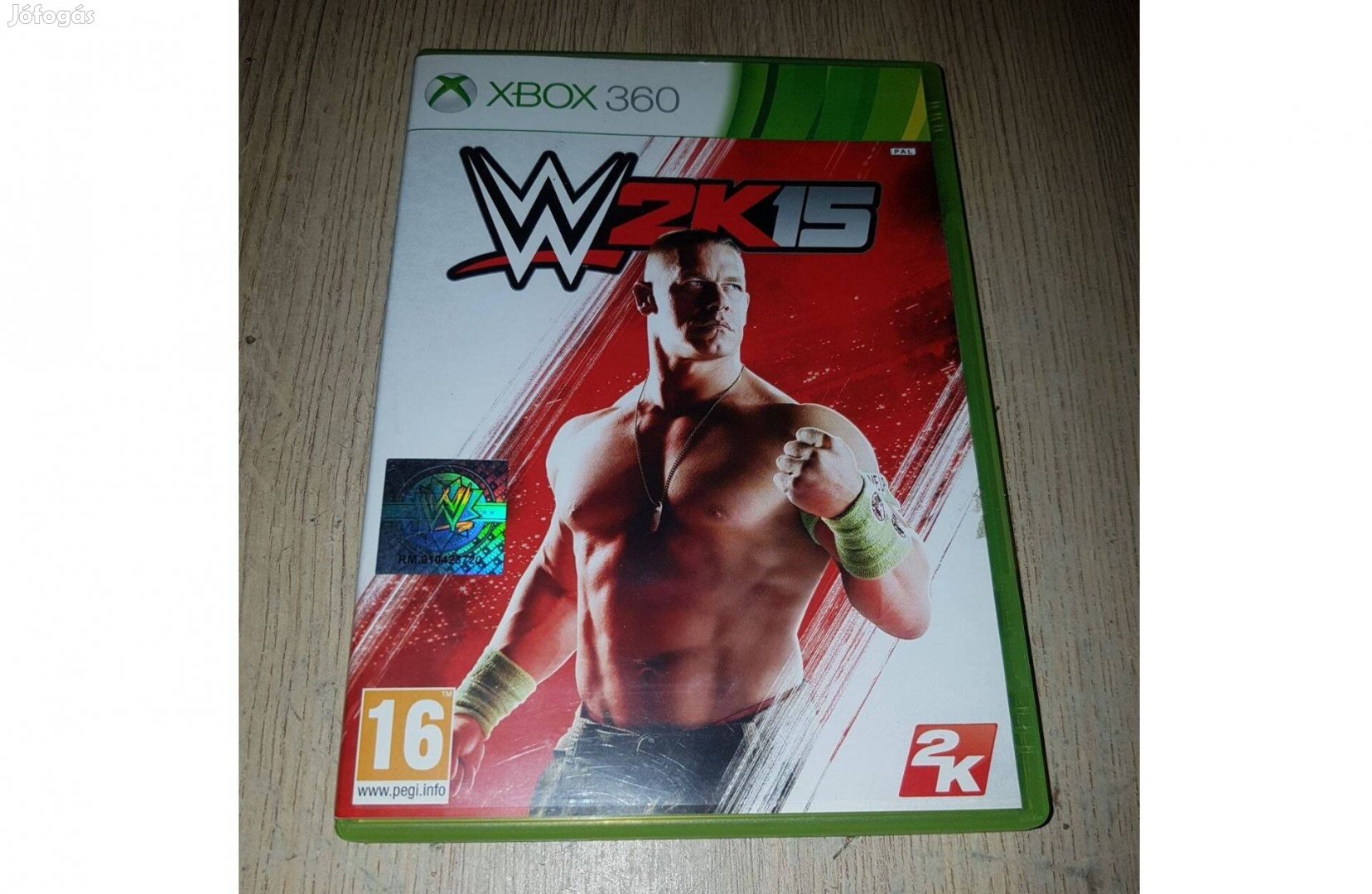 Xbox 360 w2k15 játék eladó