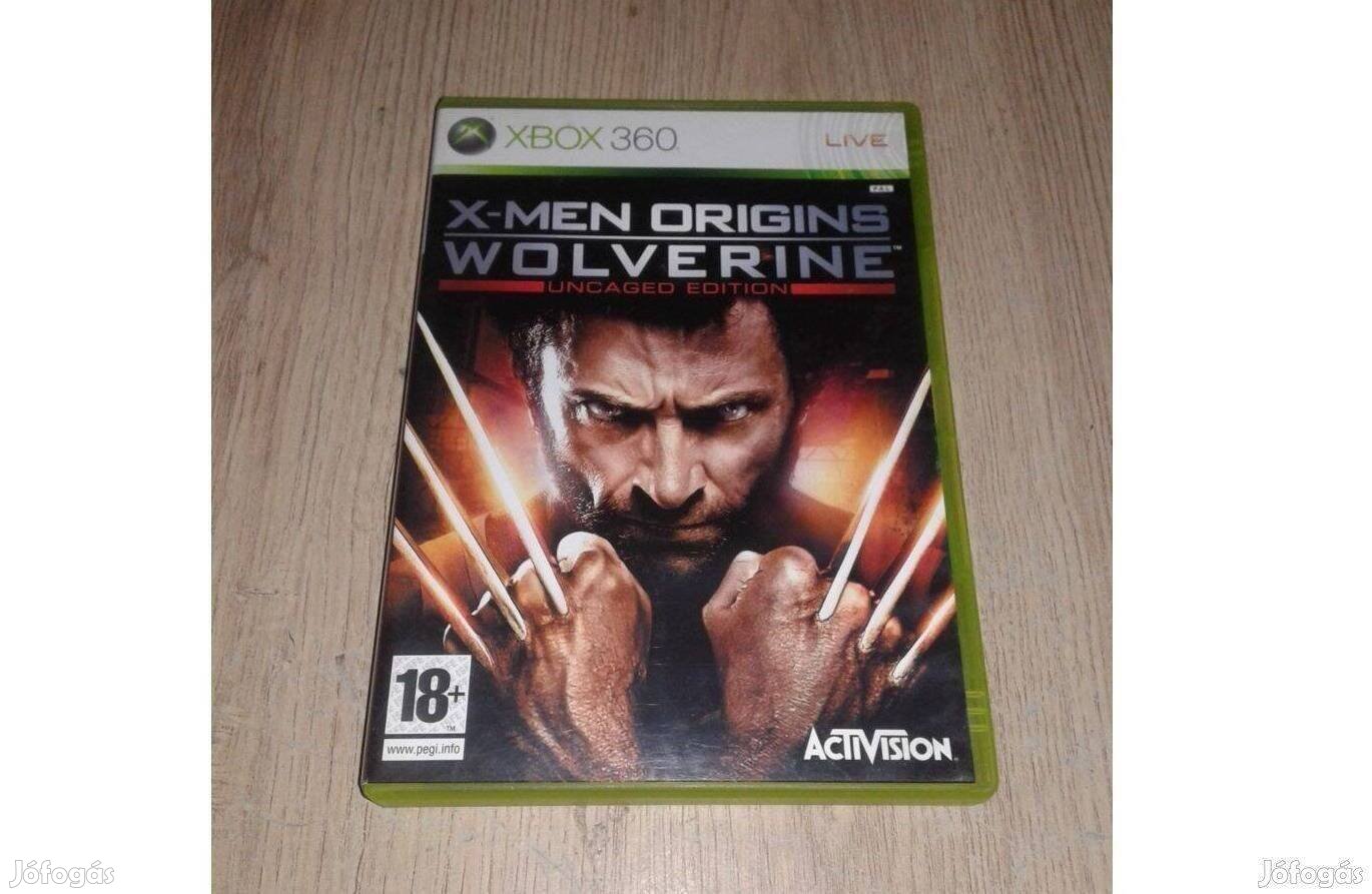Xbox 360 x-men origins wolverine eladó