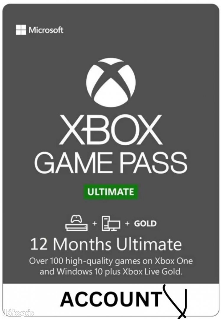 Xbox Gamepass Ultimate