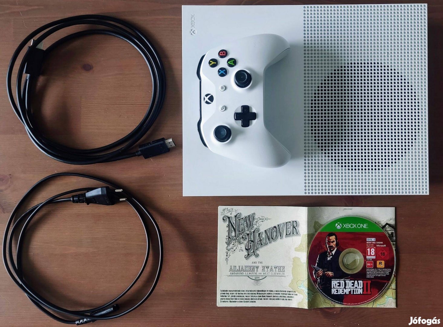 Xbox ONE S konzol (1TB) + Red Dead Redemption 2 játék Eladó