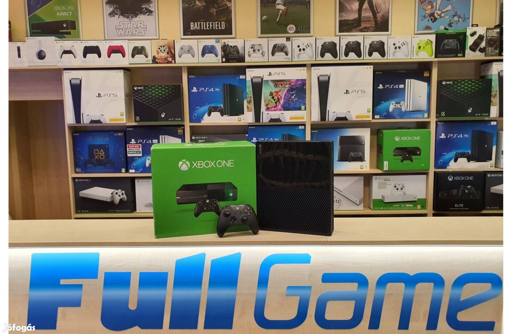 Xbox One 500GB Garanciával videojáték üzletből akciós áron