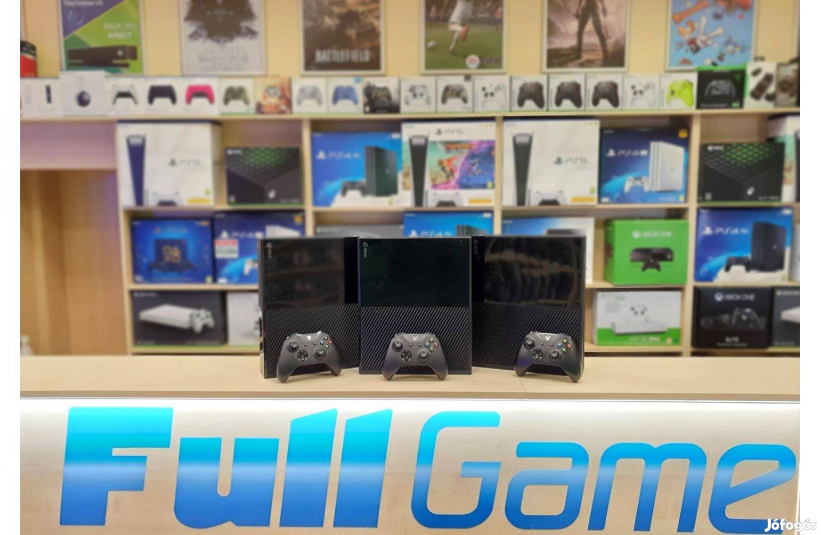 Xbox One 500GB Garanciával videojáték üzletből akciós áron