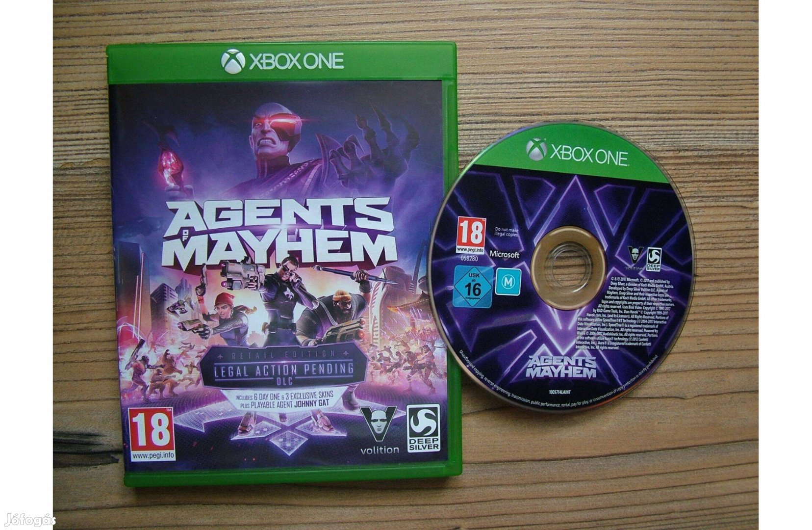 Xbox One Agents of Mayhem játék