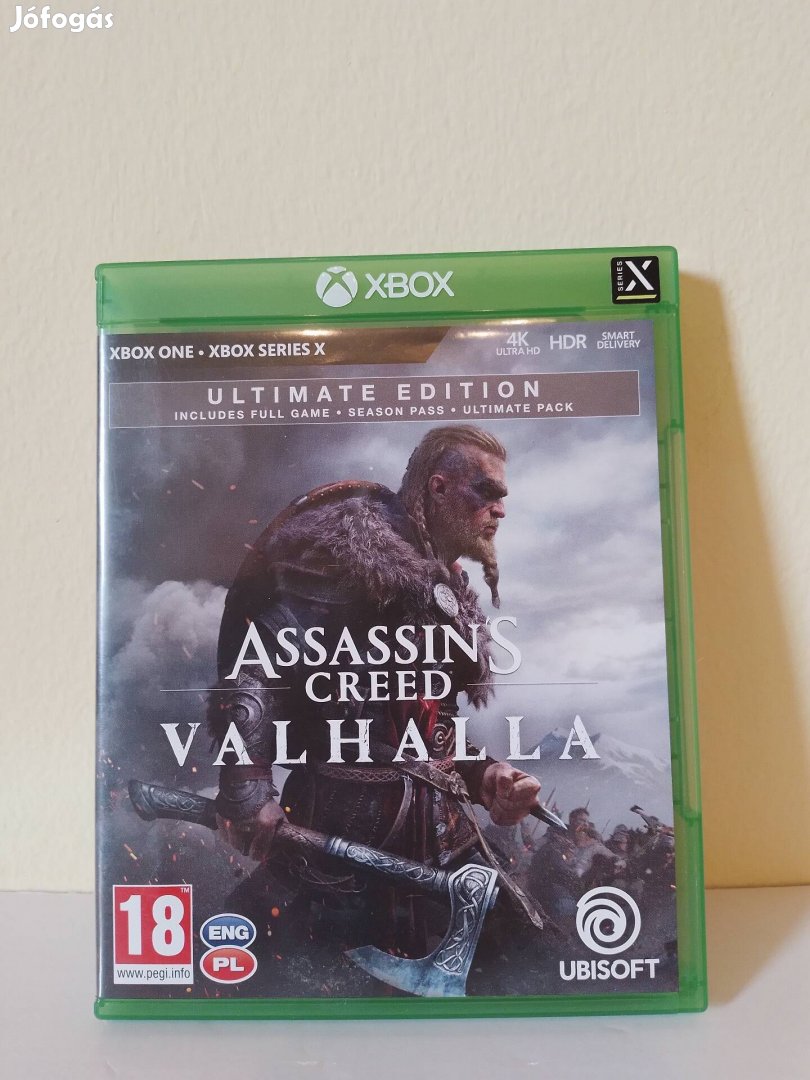 Xbox One Assasins Creed Valhalla Eladó