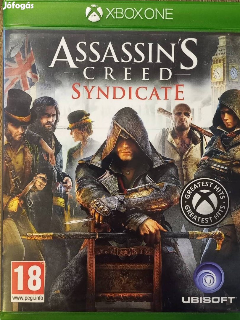 Xbox One Assassin's Creed Syndicate eredetű karcmentes játék 