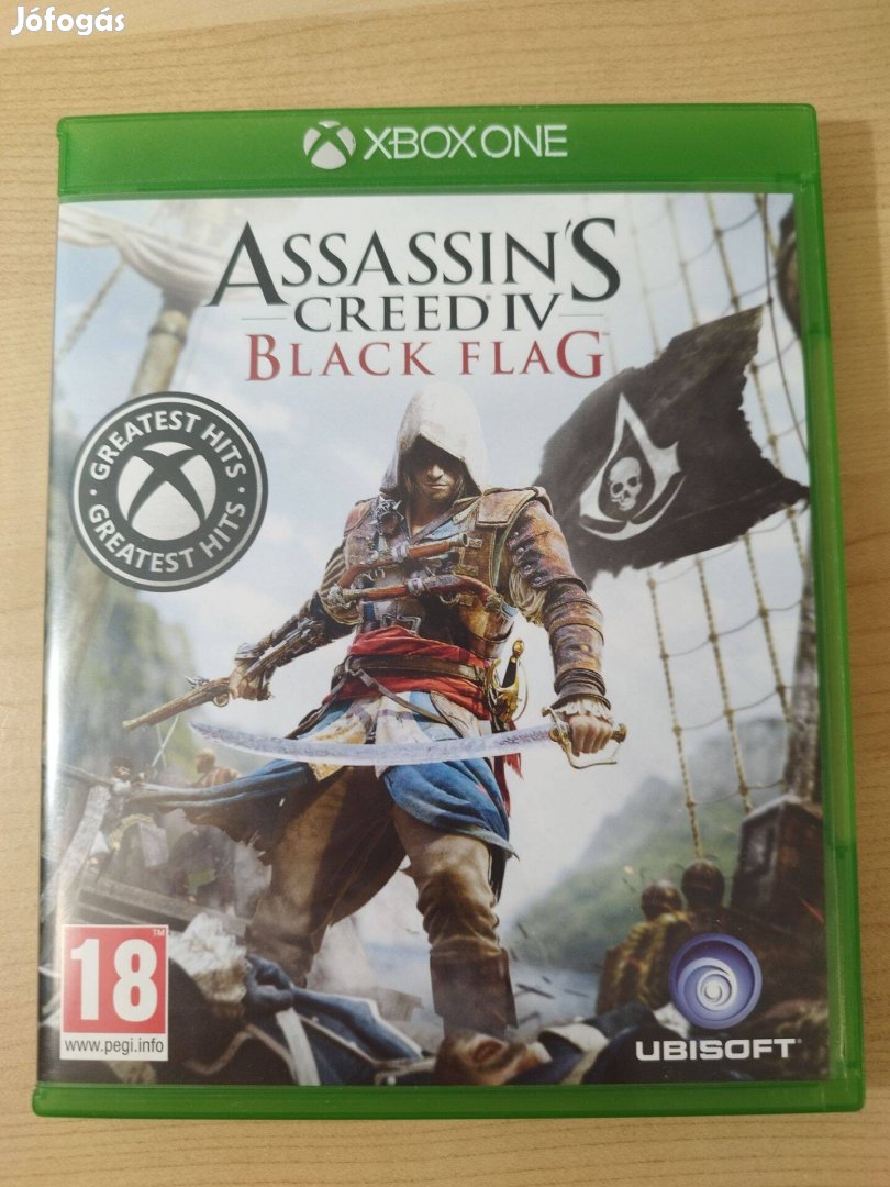 Xbox One Assassins Creed IV 4 Black Flag magyar felirattal