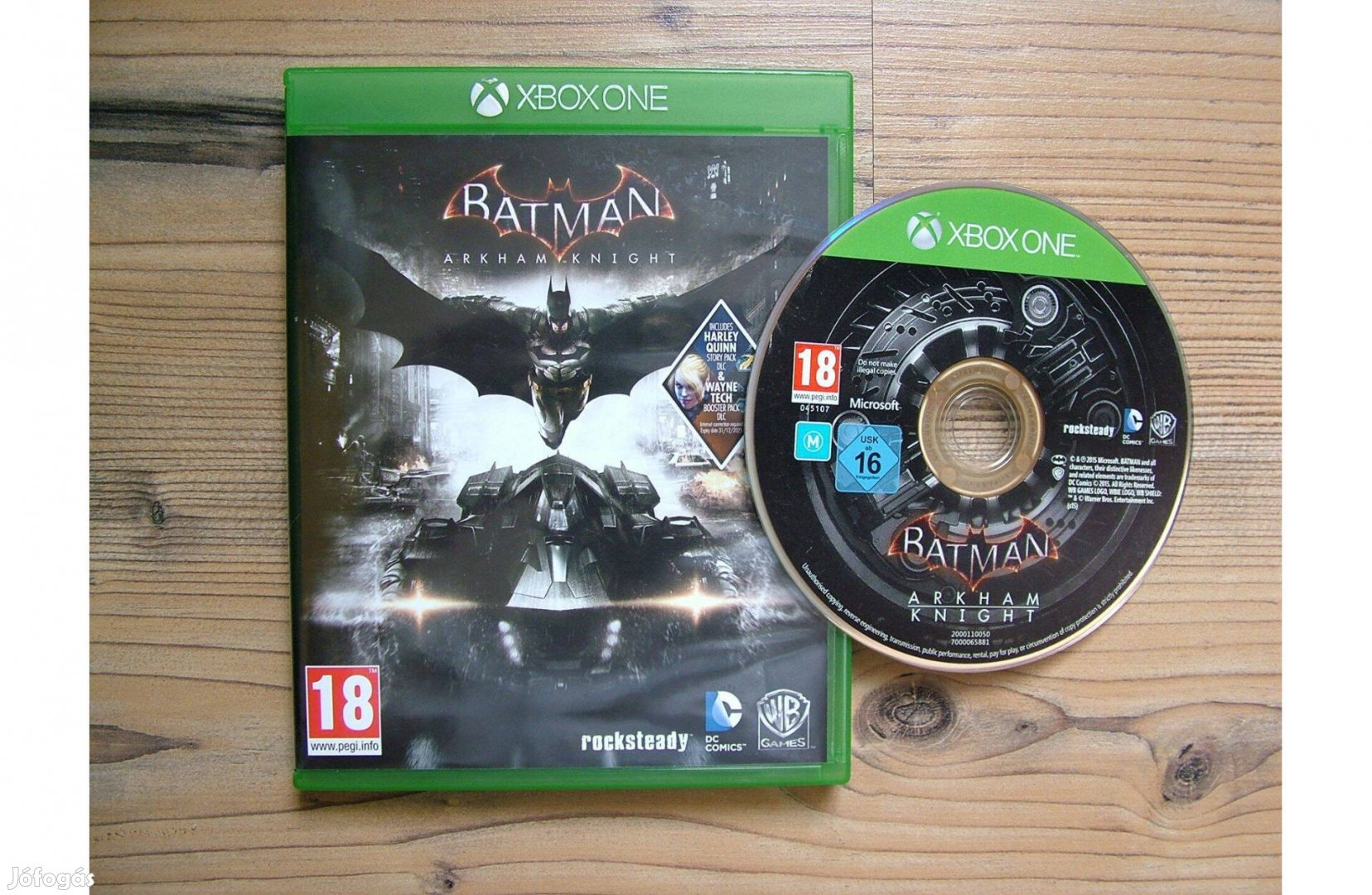 Xbox One Batman Arkham Knight játék