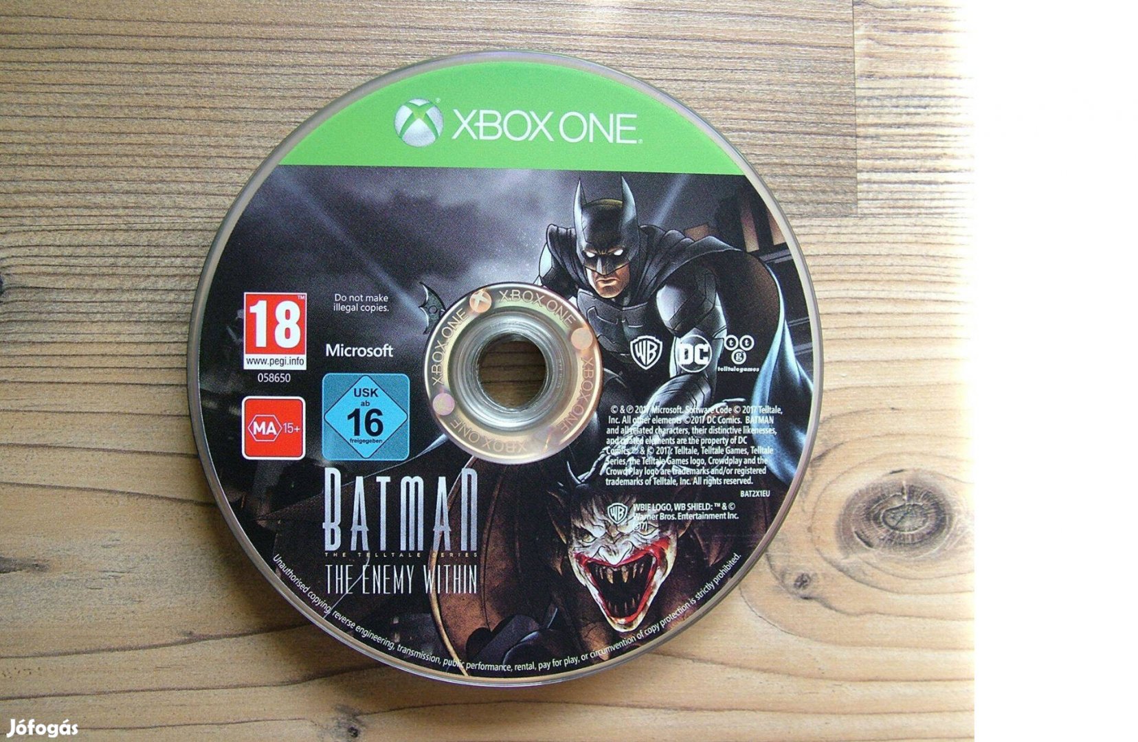Xbox One Batman The Enemy Within játék