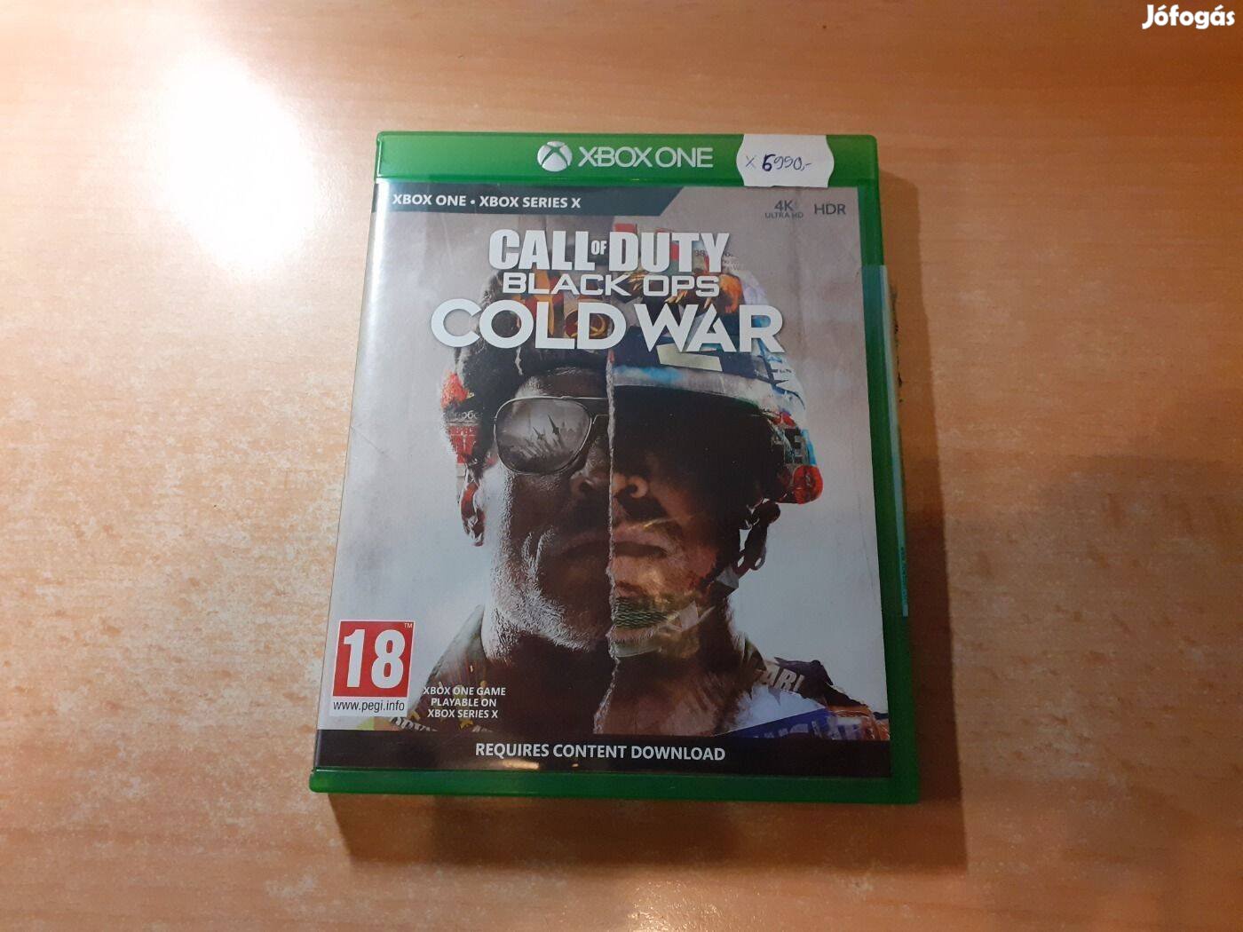 Xbox One Call of Duty Black Ops Cold War Újszerű Játék !