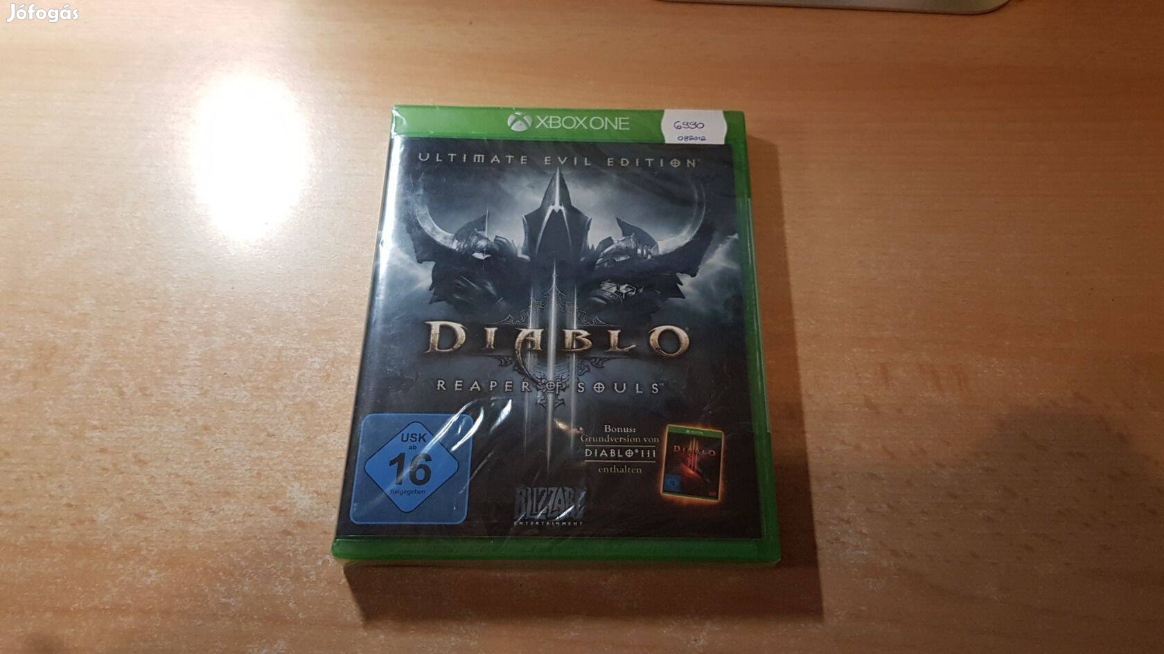 Xbox One Diablo 3 Reaper of Souls Ultimate Evil Edition Új Játék !