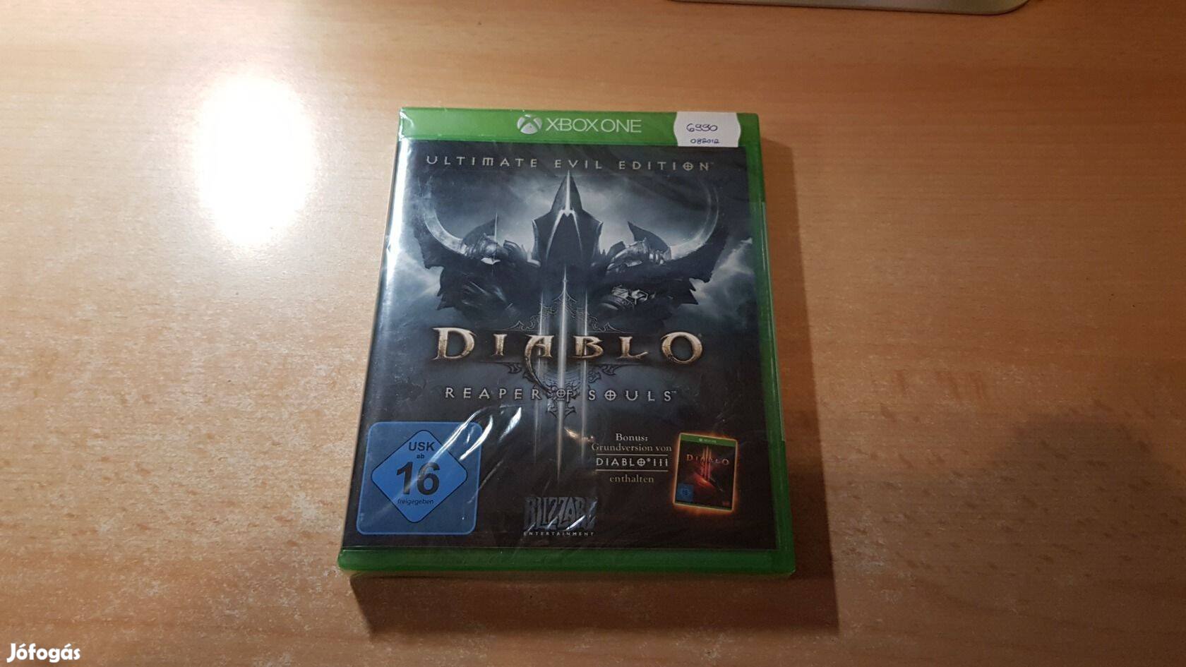 Xbox One Diablo 3 Reaper of Souls Ultimate Evil Edition Új Játék !