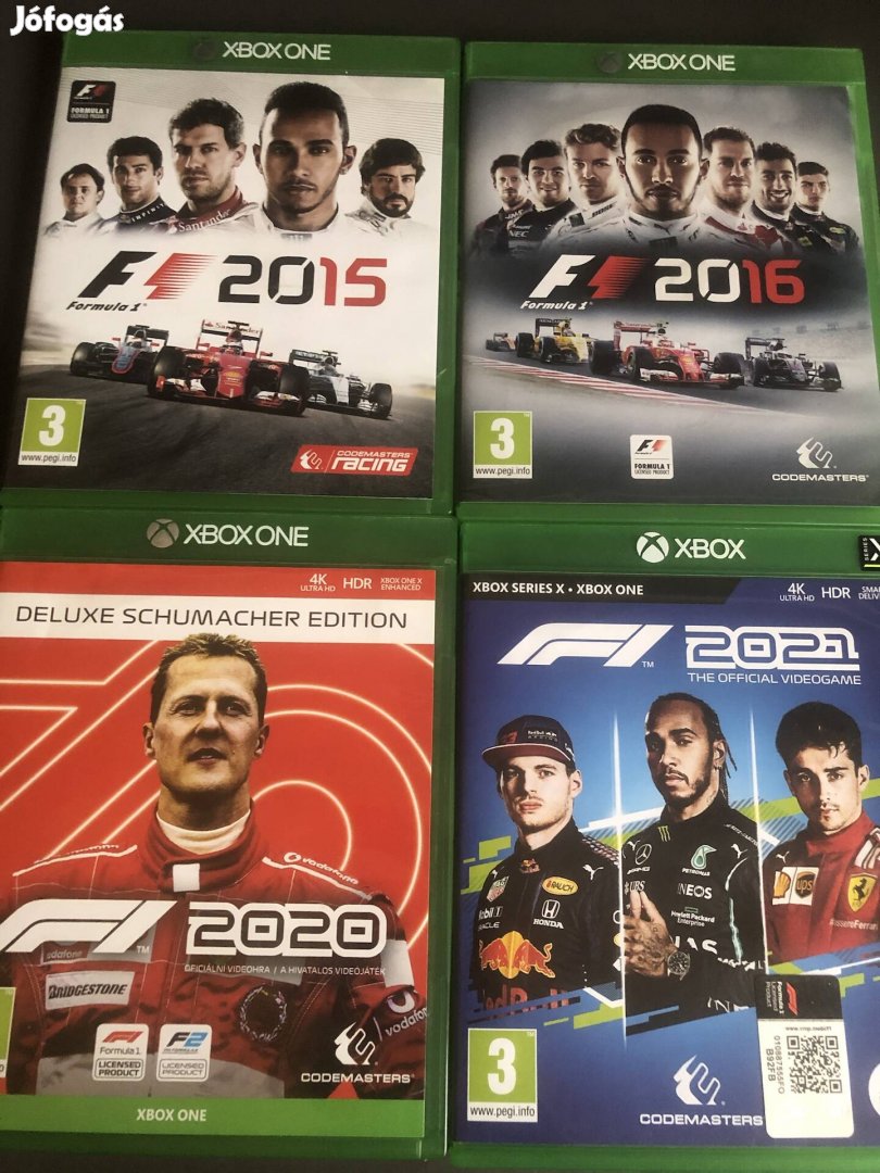 Xbox One F1 játékok