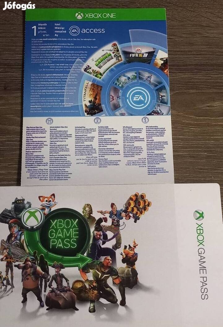 Xbox One Game Pass 1 hónapos Akcio