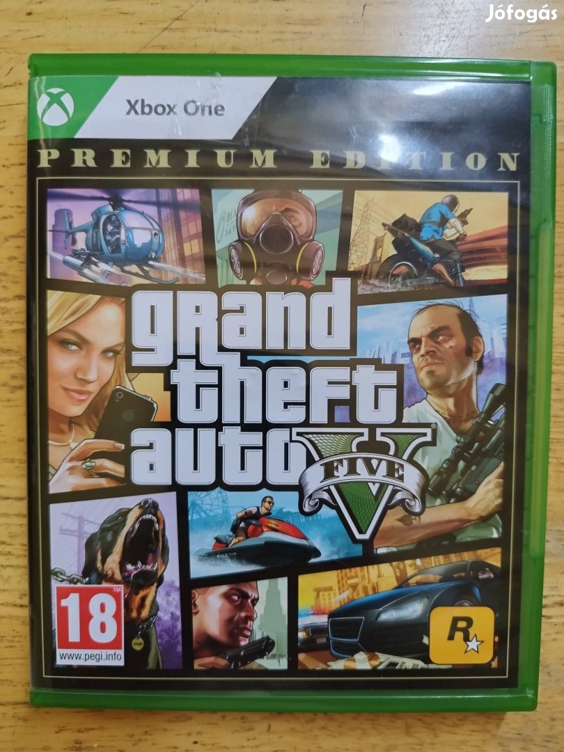 Xbox One Grand Theft Auto V újszerű játék GTA 5 prémium 