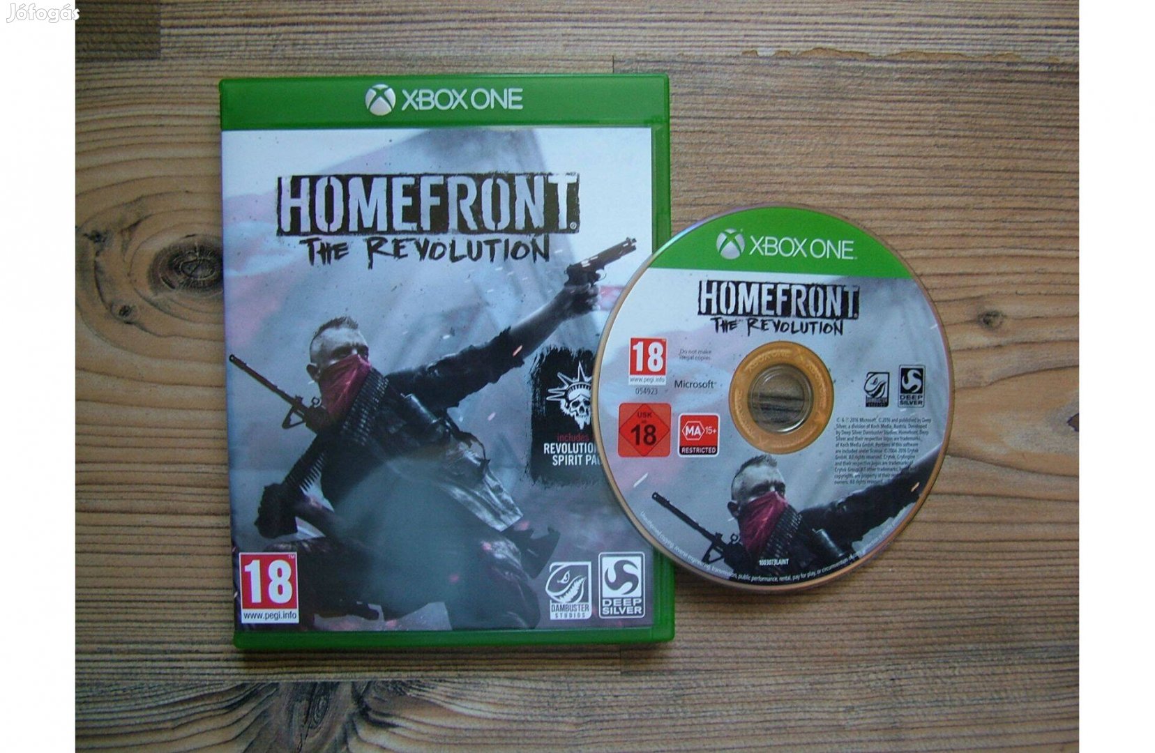 Xbox One Homefront The Revolution játék