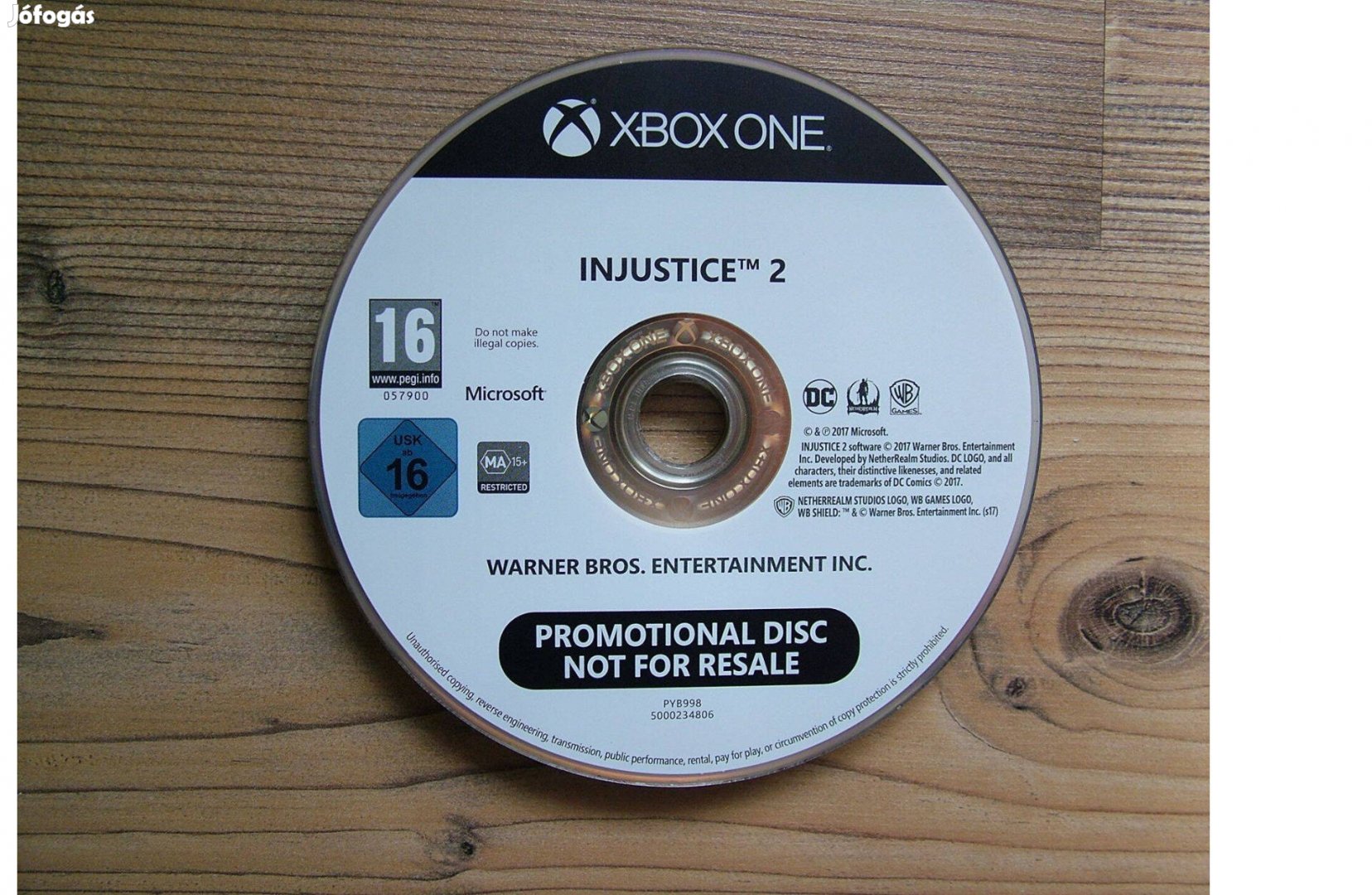 Xbox One Injustice 2 játék