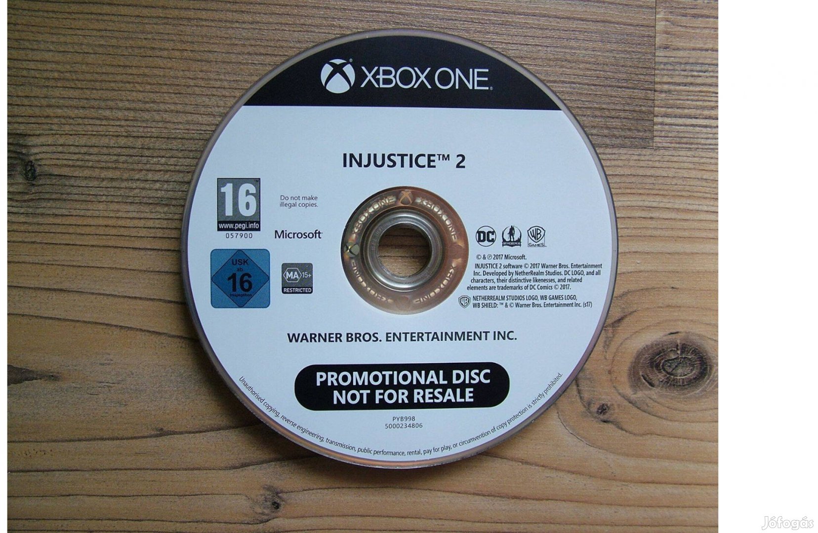 Xbox One Injustice 2 játék