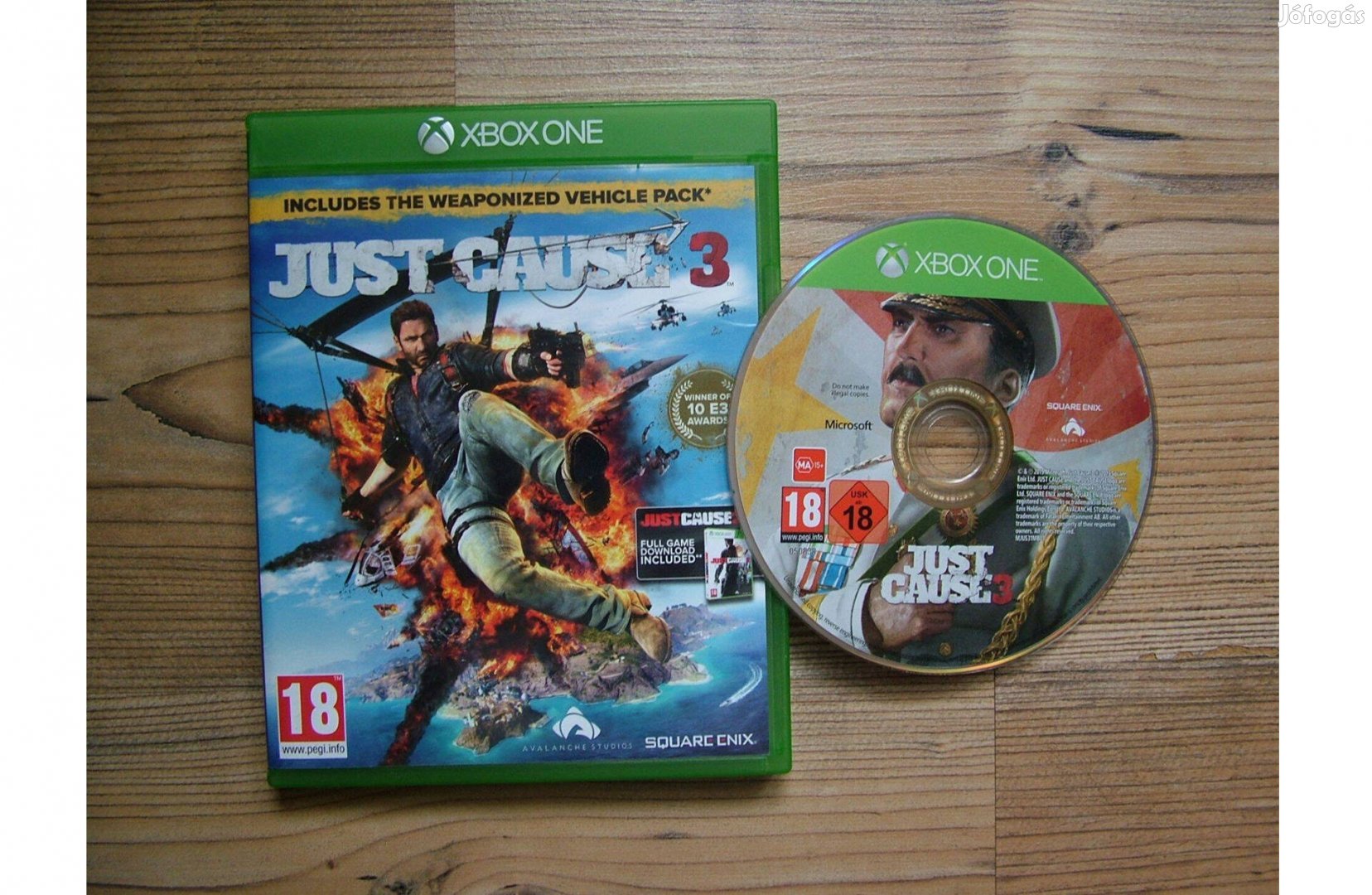 Xbox One Just Cause 3 játék