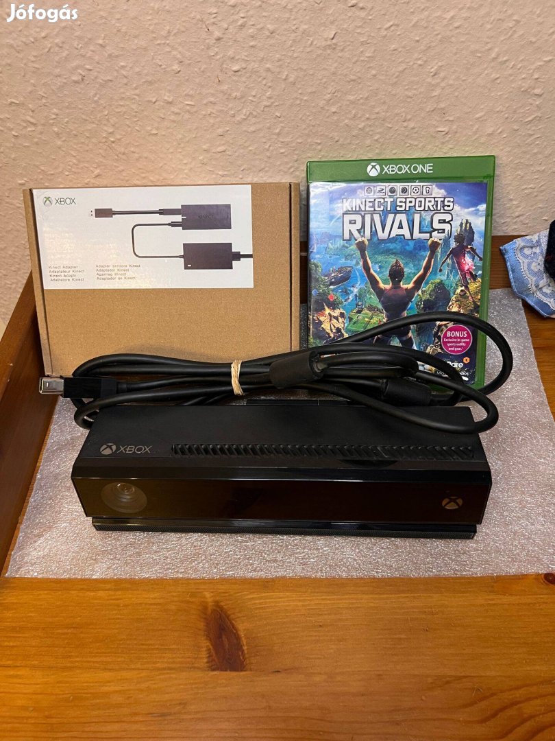 Xbox One Kinect+Adapter+Kinect Sport Rivals-Számlával,1 év garanciával