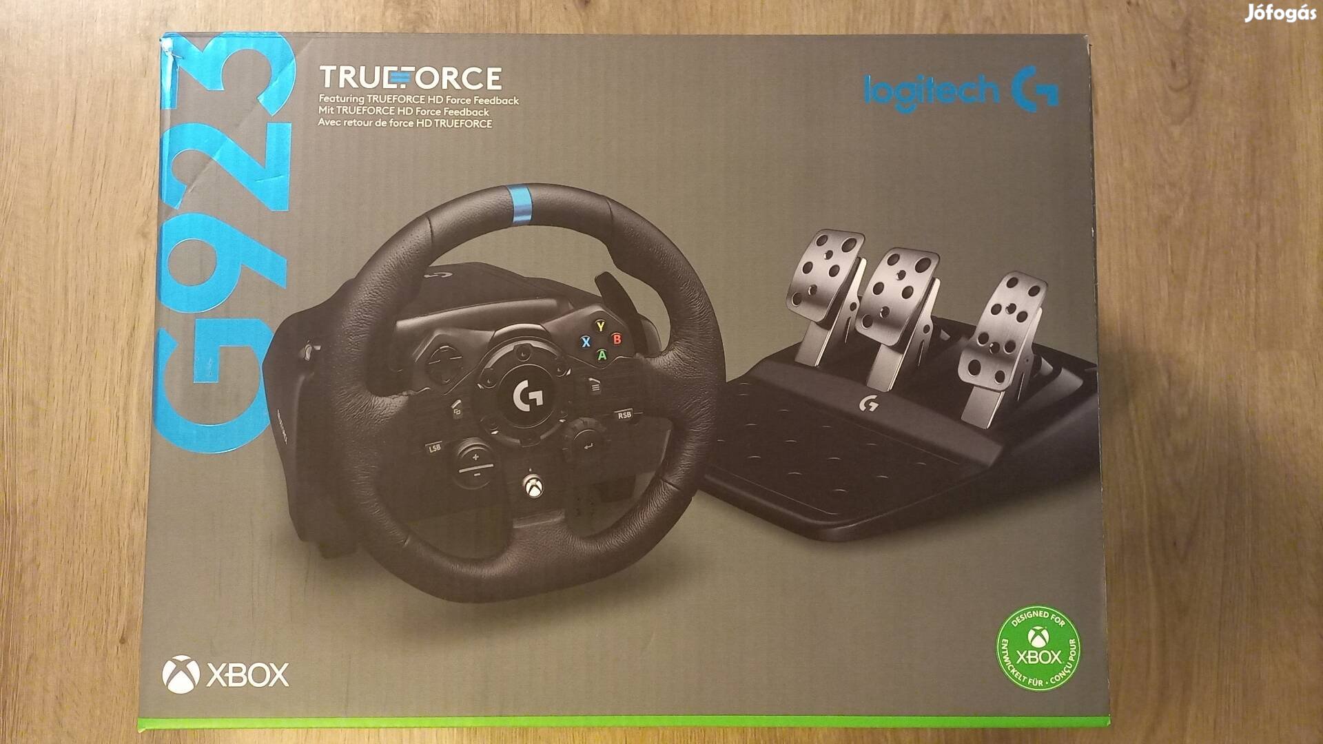 Xbox One Logitech G923 kormany új állapotban! 18hónap garancia 