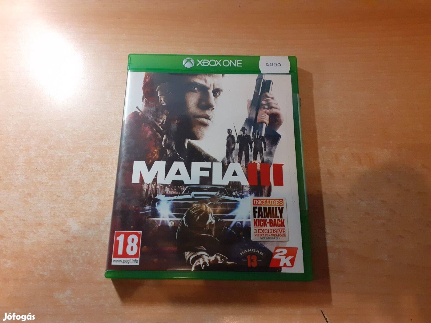 Xbox One Mafia 3 Újszerű Játék !