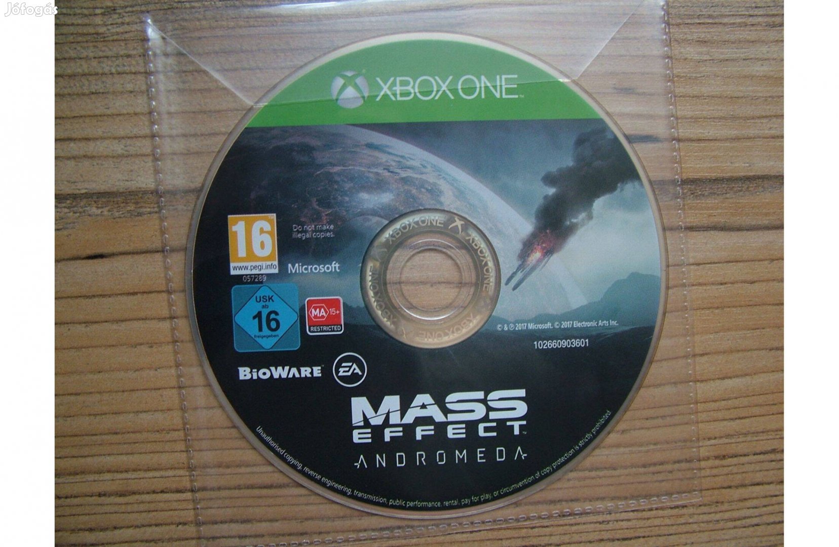 Xbox One Mass Effect Andromeda játék