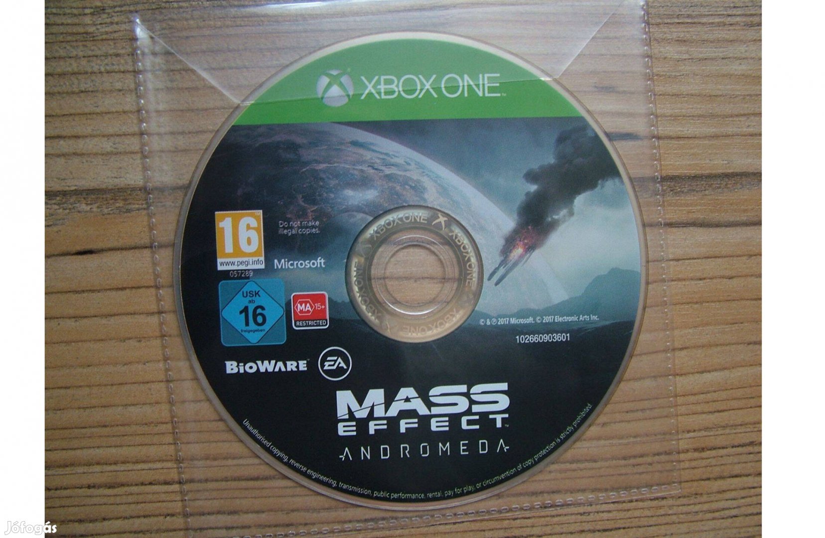 Xbox One Mass Effect Andromeda játék