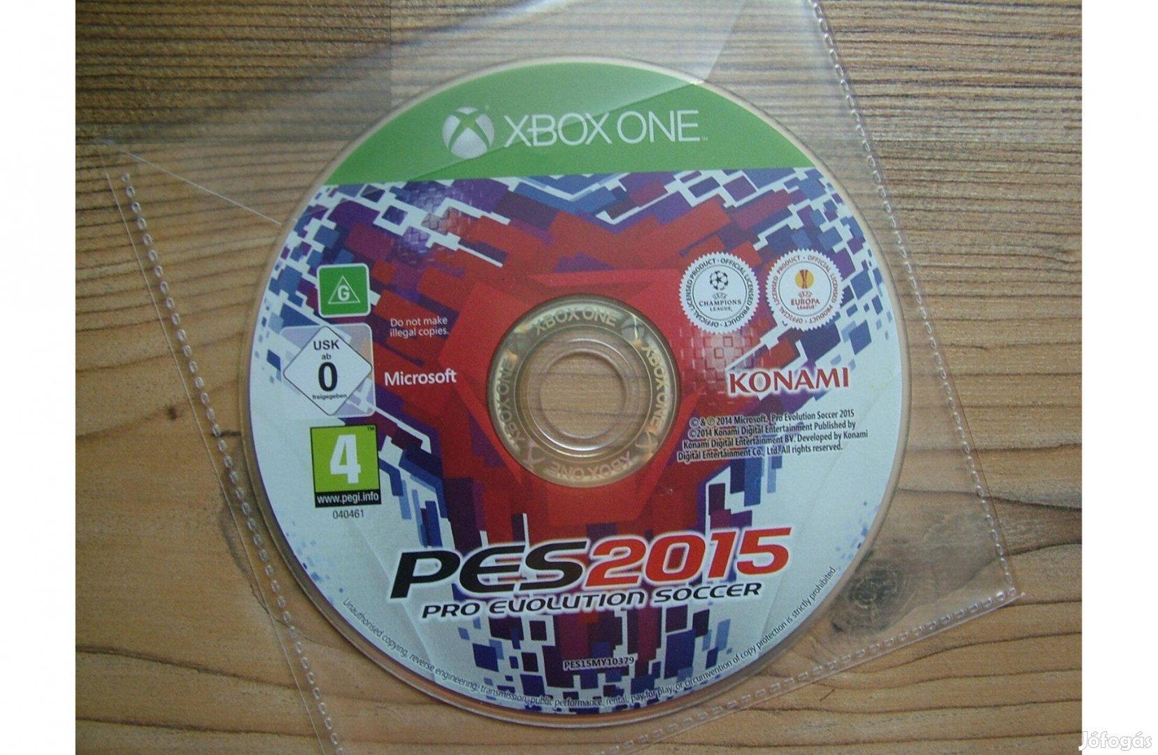 Xbox One PES 2015 játék