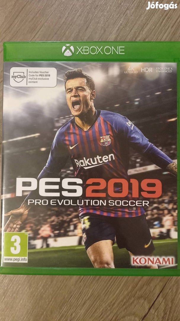 Xbox One PES 2019 eredeti játék 