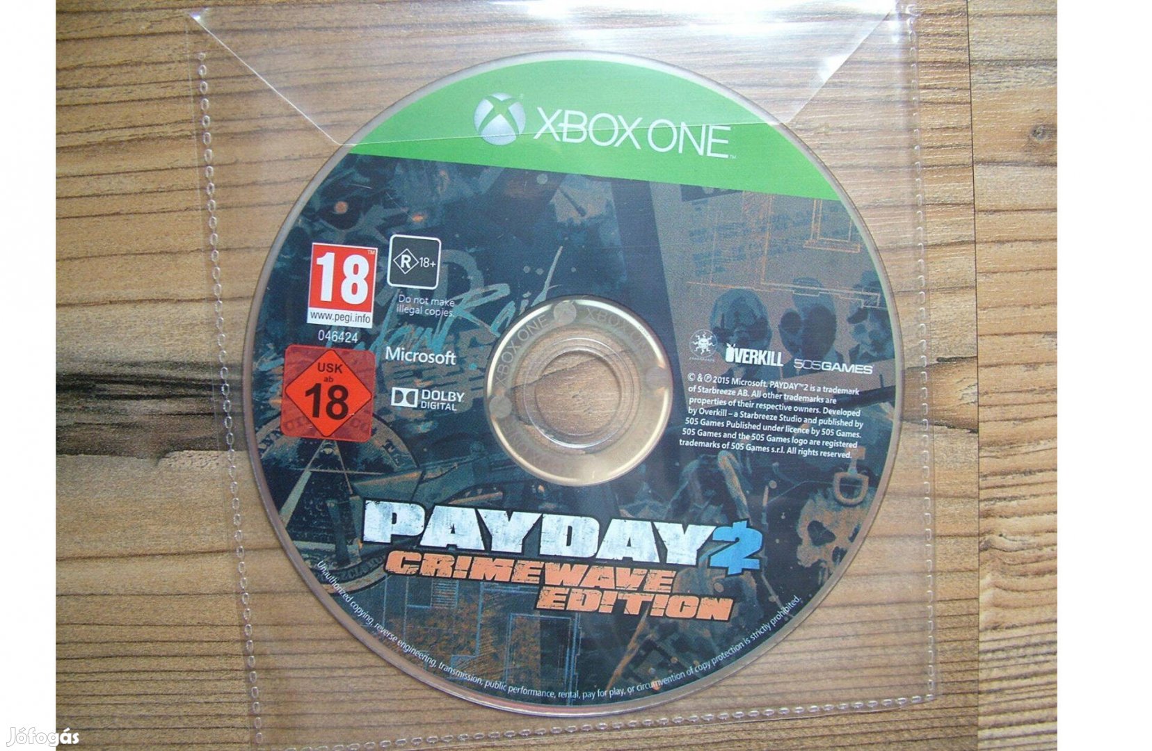 Xbox One Payday 2 Crimewave Edition játék