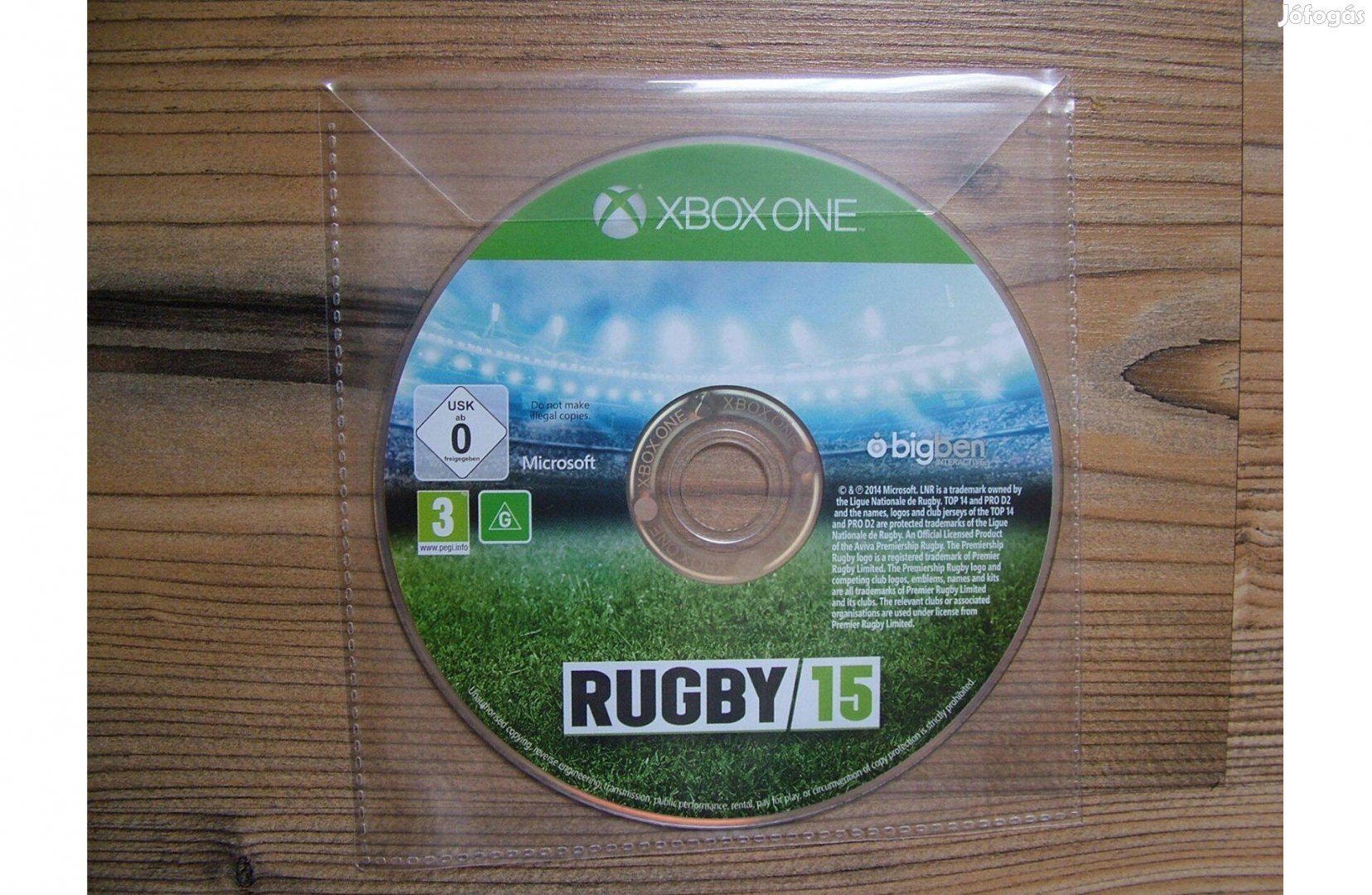 Xbox One Rugby 15 játék