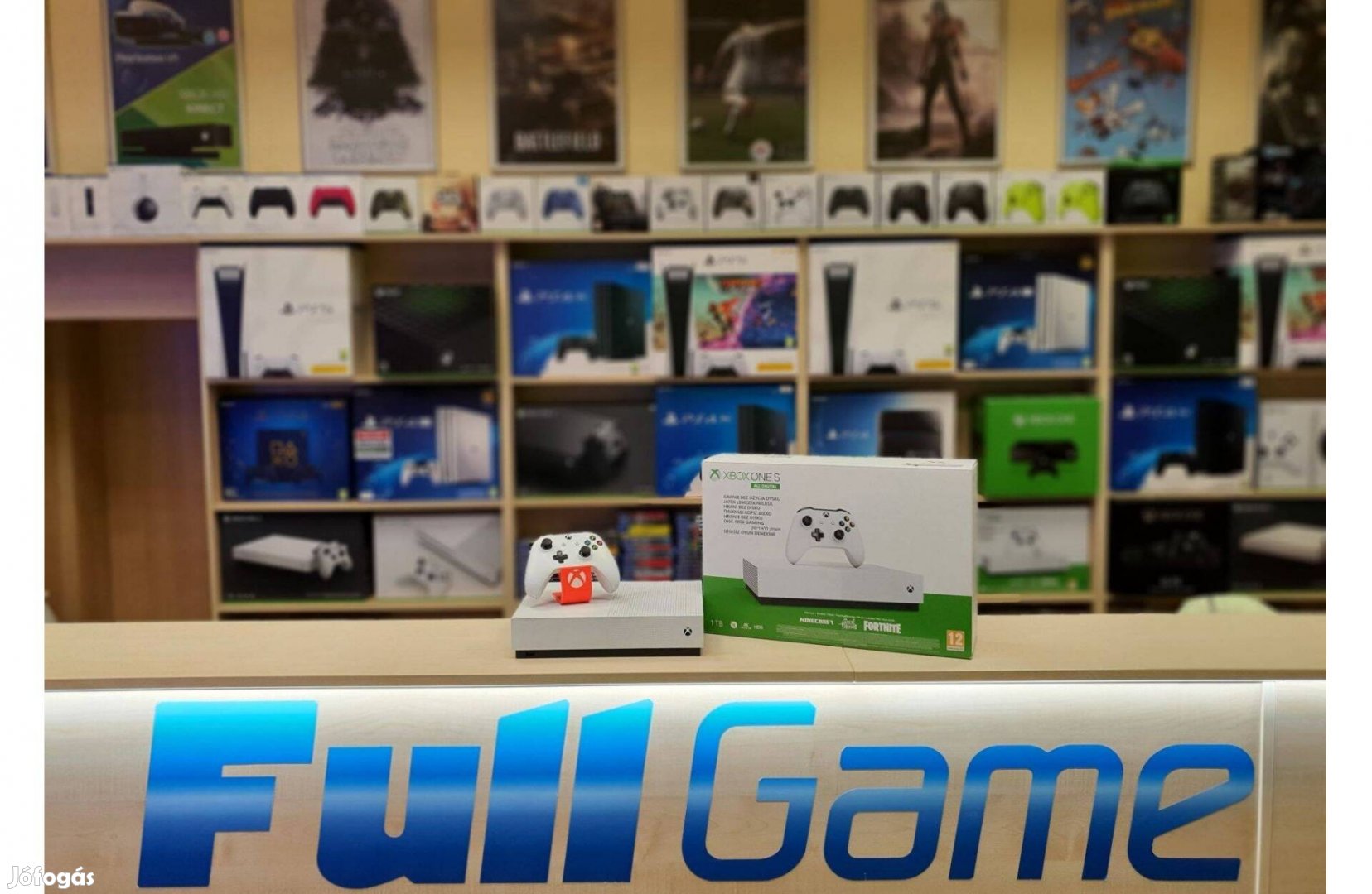 Xbox One S 1TB All Digital Garanciával konzol boltból akciós áron