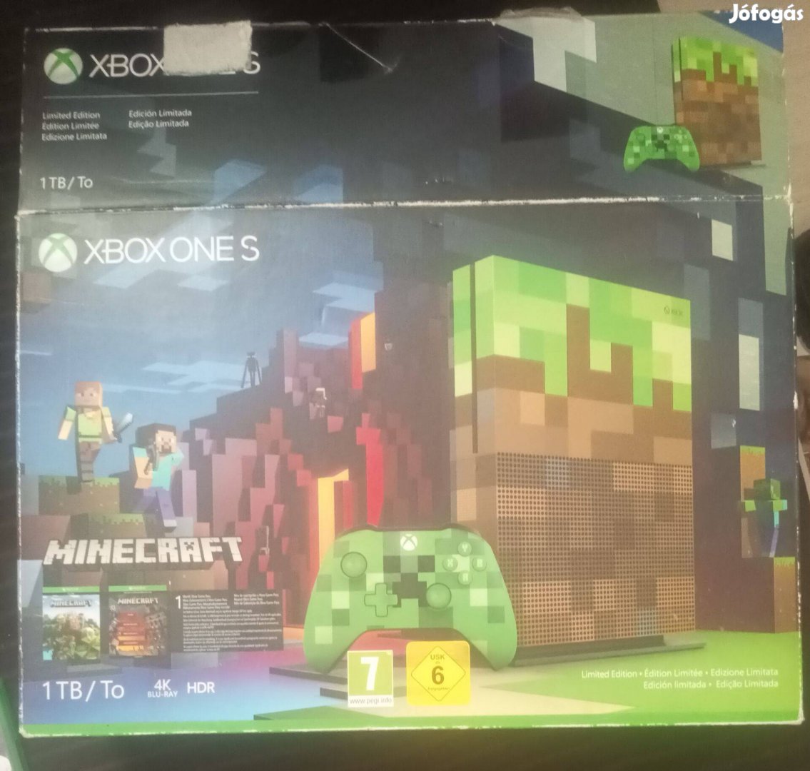 Xbox One S 1Tb Minecraft