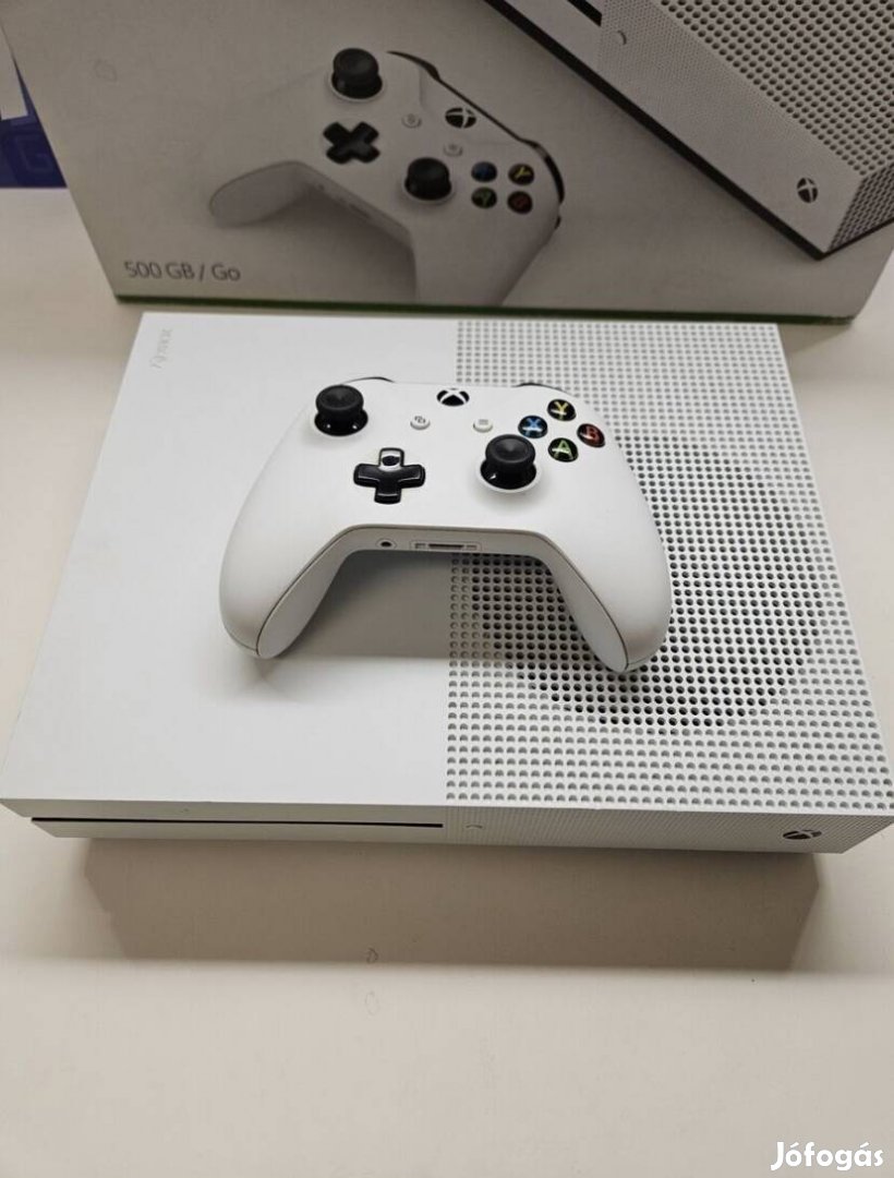 Xbox One S 500GB Kifogástalan állapotban Teljesen kompletten