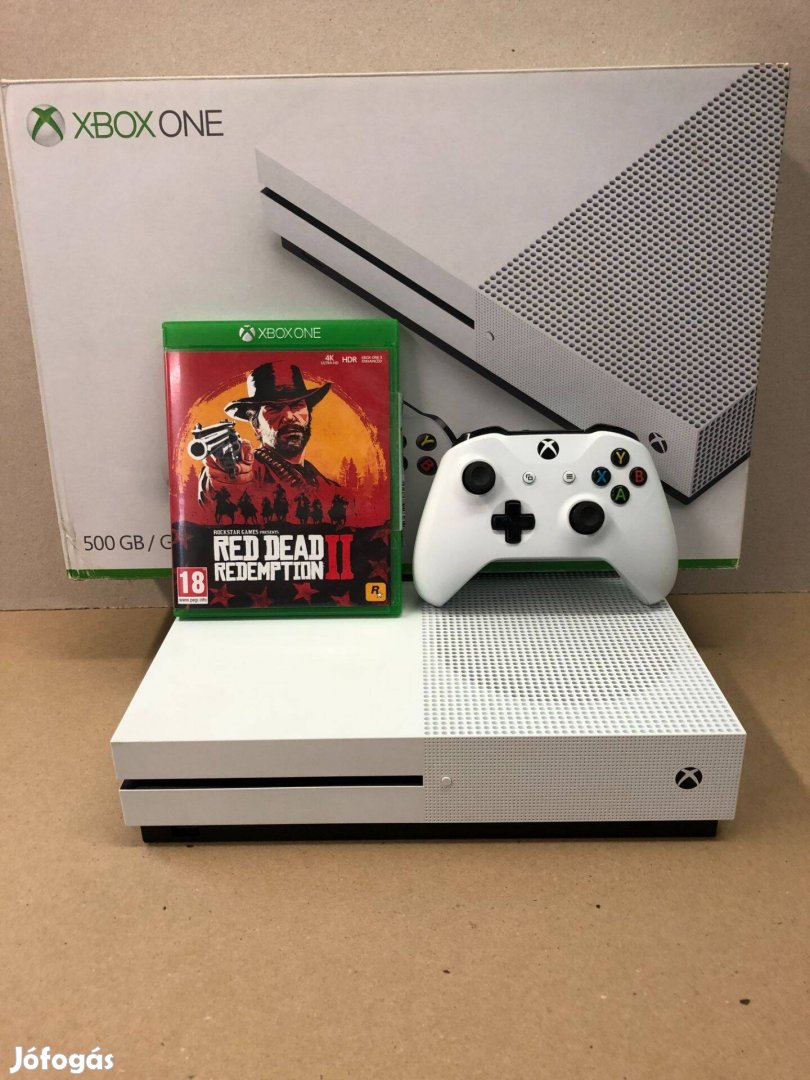 Xbox One S 500GB KonzolRed Dead Redemption 2 Játék