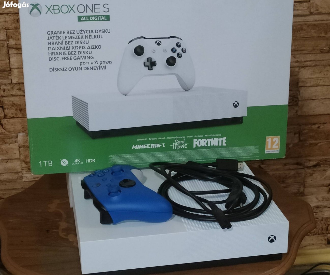 Xbox One S All Digital 1TB eladó