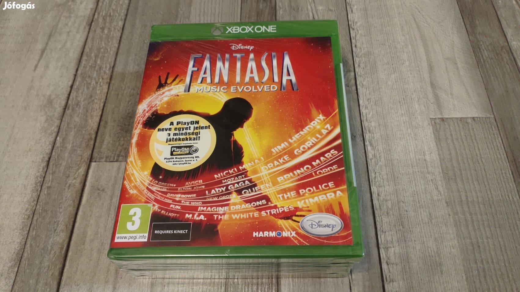 Xbox One(S/X) : Kinect Disney Fantasia Music Evolved - Bontatlan, fóli