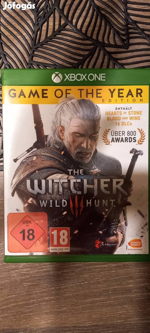 Xbox One The Witcher III Wild Hunt karcmentes játék 