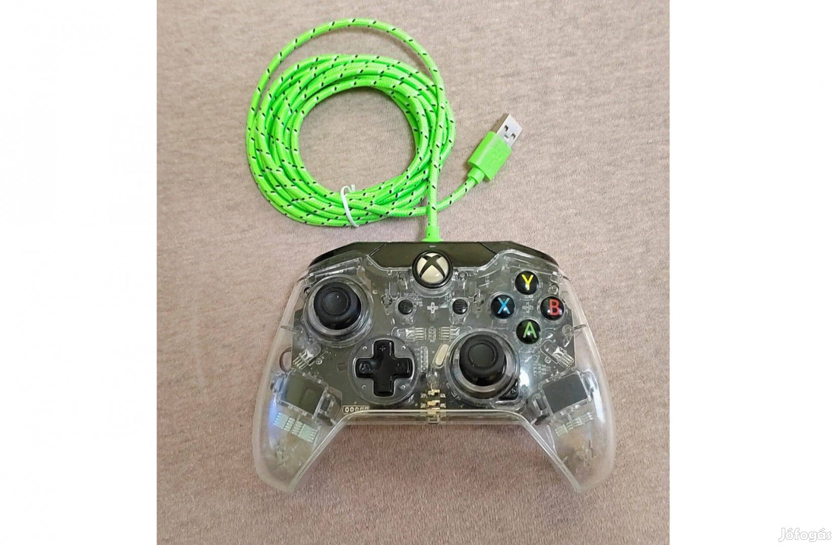 Xbox One Világítós Afterglow kontroller - vezetékes