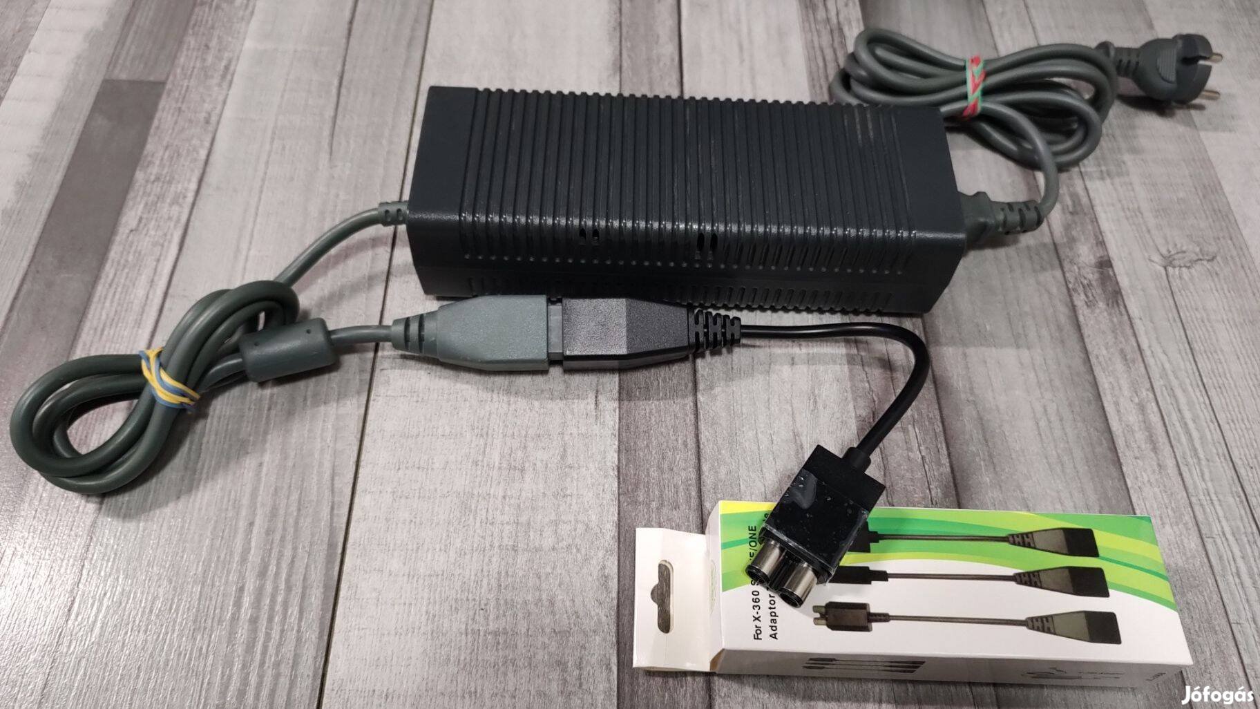 Xbox One : FAT Tápegység Helyettesítő ( Gyári X360 Táp + One Adapter )