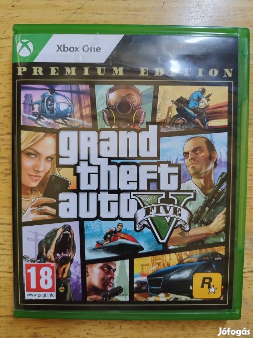 Xbox One / S Grand Theft Auto V  prémium edition játék GTA 5