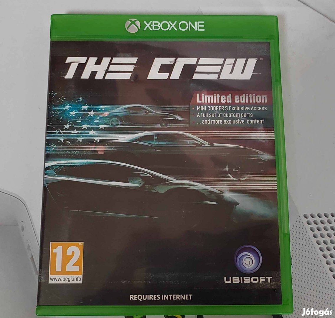 Xbox One - The Crew - Autós játék - tesztelt, szép állapot