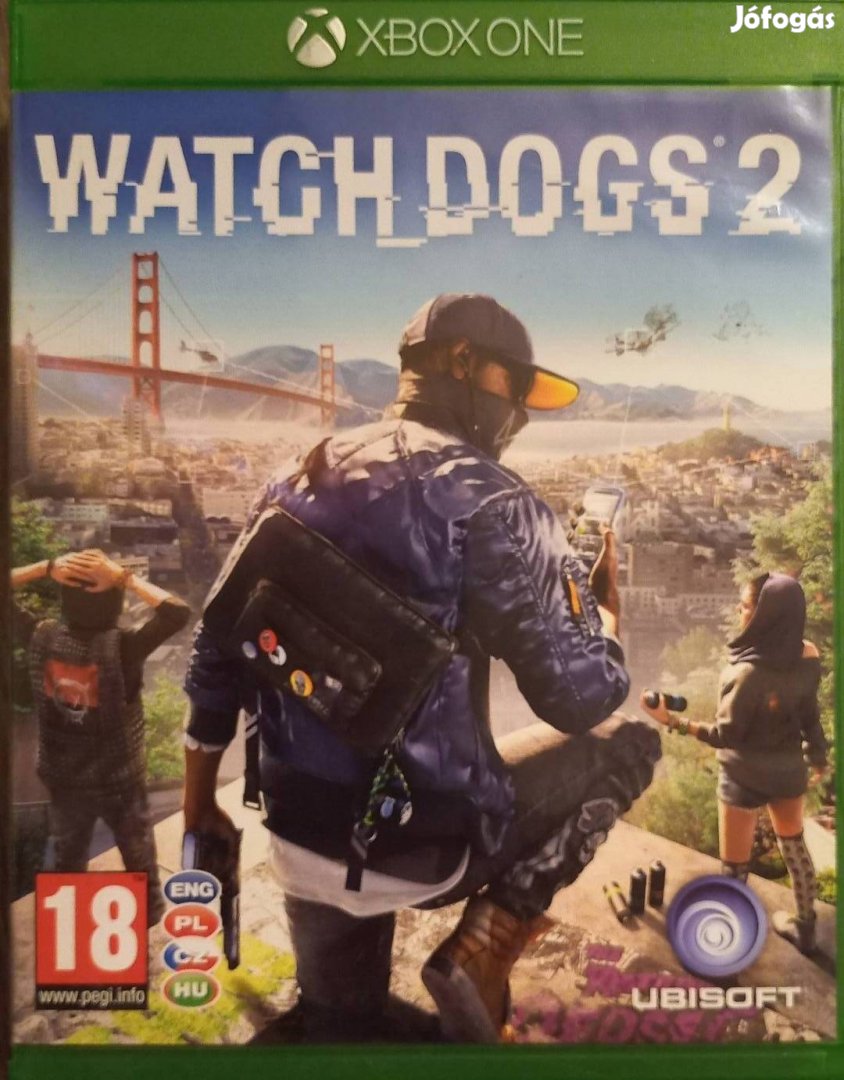 Xbox One eredeti tesztelt játék Watch Dogs 2