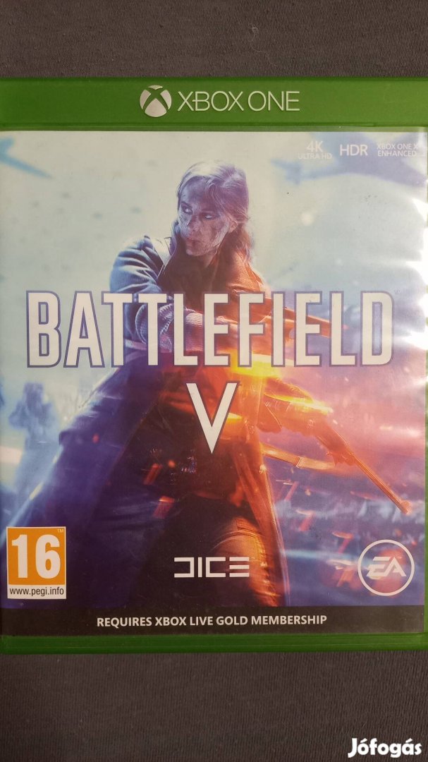 Xbox One játék Battlefield V karcmentes 