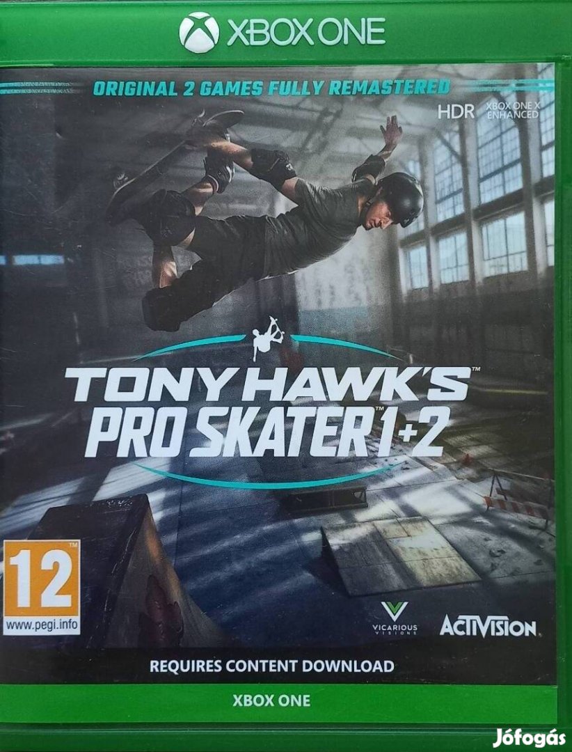 Xbox One játék Tony Hawk's Pro Skater 1+2