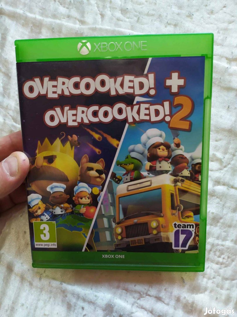 Xbox One játék lemez Overcooked 1-2