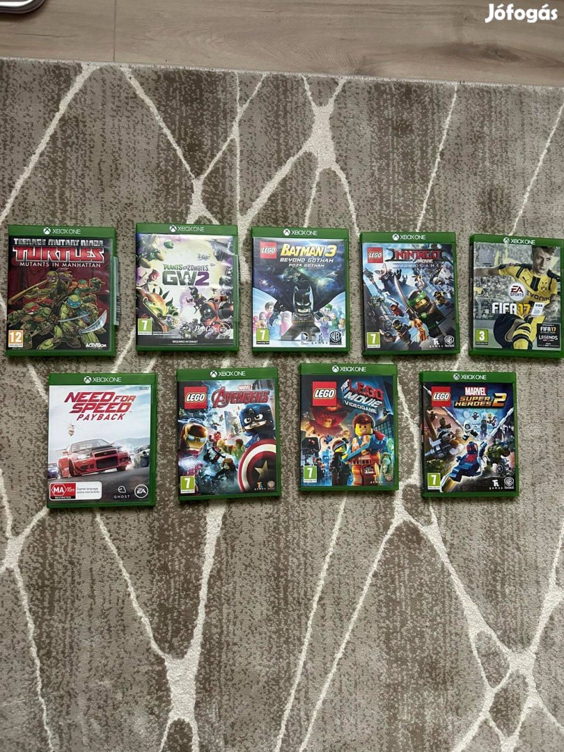 Xbox One játékok 2000/db